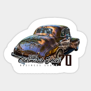 1940 Oldsmobile Series 70 Business Coupe Sticker